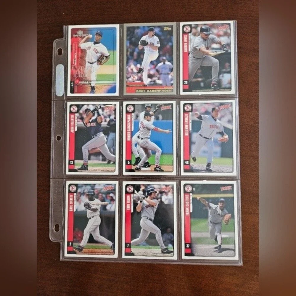 MLB Boston Red Sox Card Collection